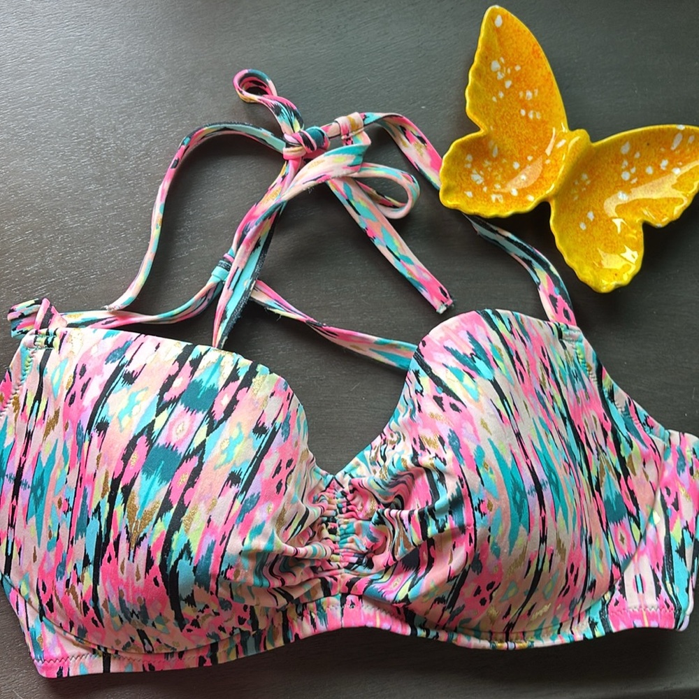 Shade & Shore Multicolor Bikini Top